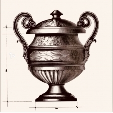 <p>Cast Bronze Garden Scultpure</p>